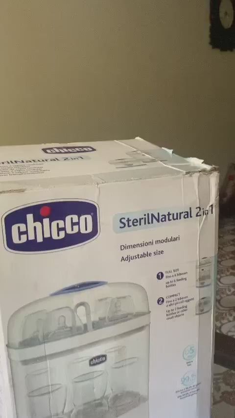 Chicco sterilizer 2 sales in 1