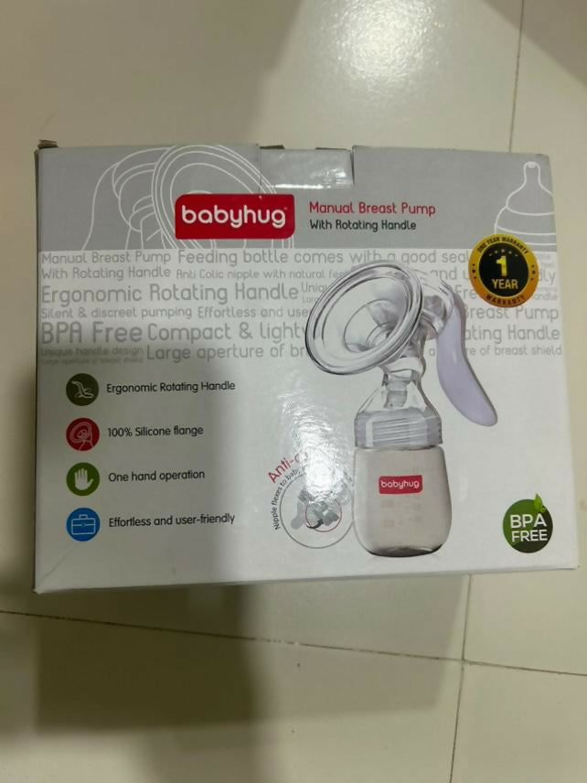 BABYHUG Manual Breast Pump