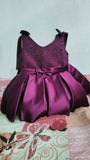 Adorable purple dress/frock for baby girls – comfortable, stylish, and perfect for any occasion. Soft fabric for ultimate ease.