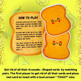 AVOcado  On toast card game 