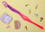 ilearnngrow offers colorful and elegant synthetic hair extensions with beautiful Cartoon Design hair clip to your little girl. I