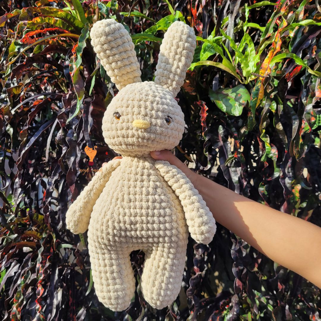 Crochet Snuggly Bunny Doll - PyaraBaby