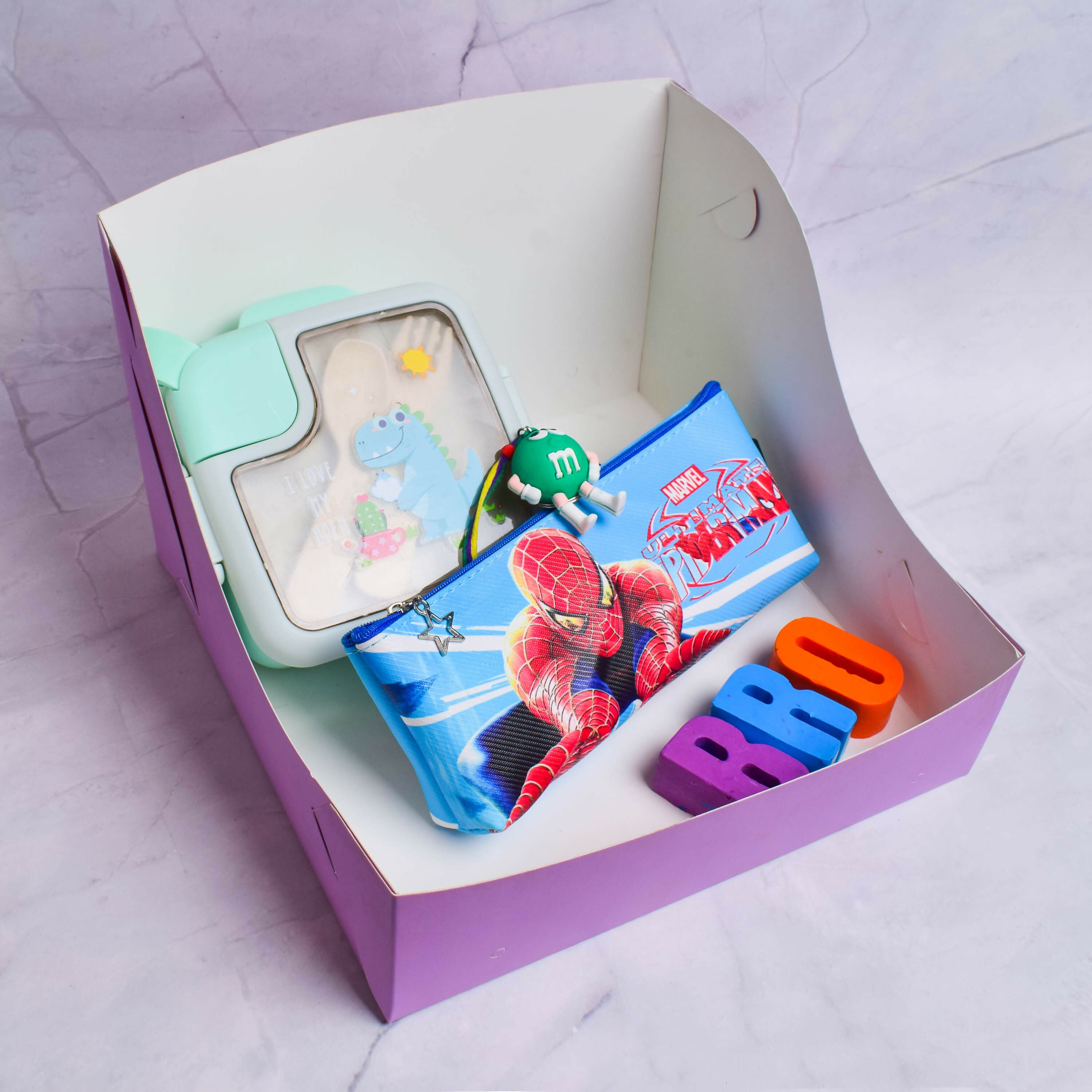 Celebrate Raksha Bandhan with a unique and thoughtful Rakhi Hamper featuring Stationery Pouches. 