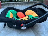 Travel in style and safety with the R for Rabbit Picaboo Baby Car Seat—multifunctional, colorful, and designed for your baby’s comfort and security!