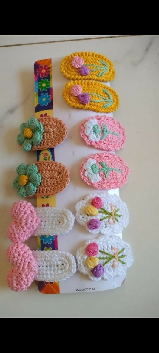 Cute and colorful hair clips for baby girls, offering gentle, secure styling for delicate hair.