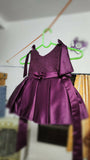 Adorable purple dress/frock for baby girls – comfortable, stylish, and perfect for any occasion. Soft fabric for ultimate ease.