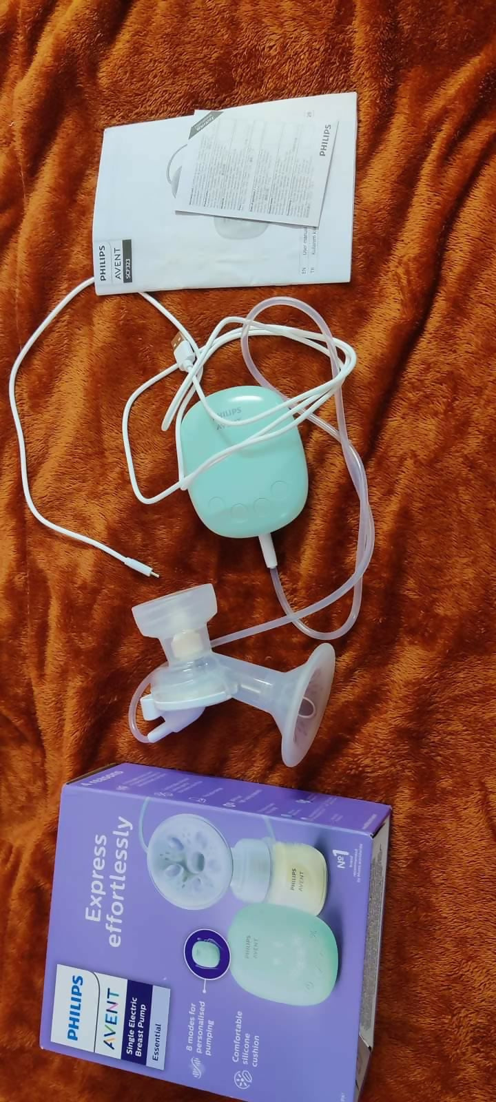 PHILIPS Avent Single Electric Breast Pump - SCF323 - PyaraBaby