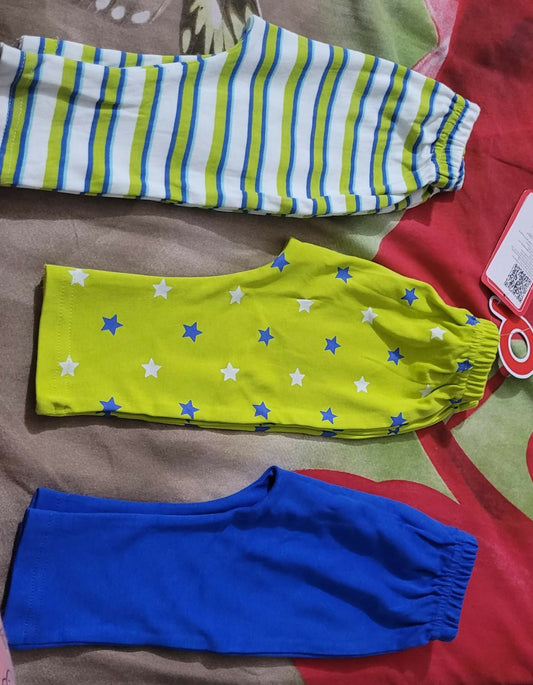 BABYHUG Cotton leggings/pant ( Set of 3)