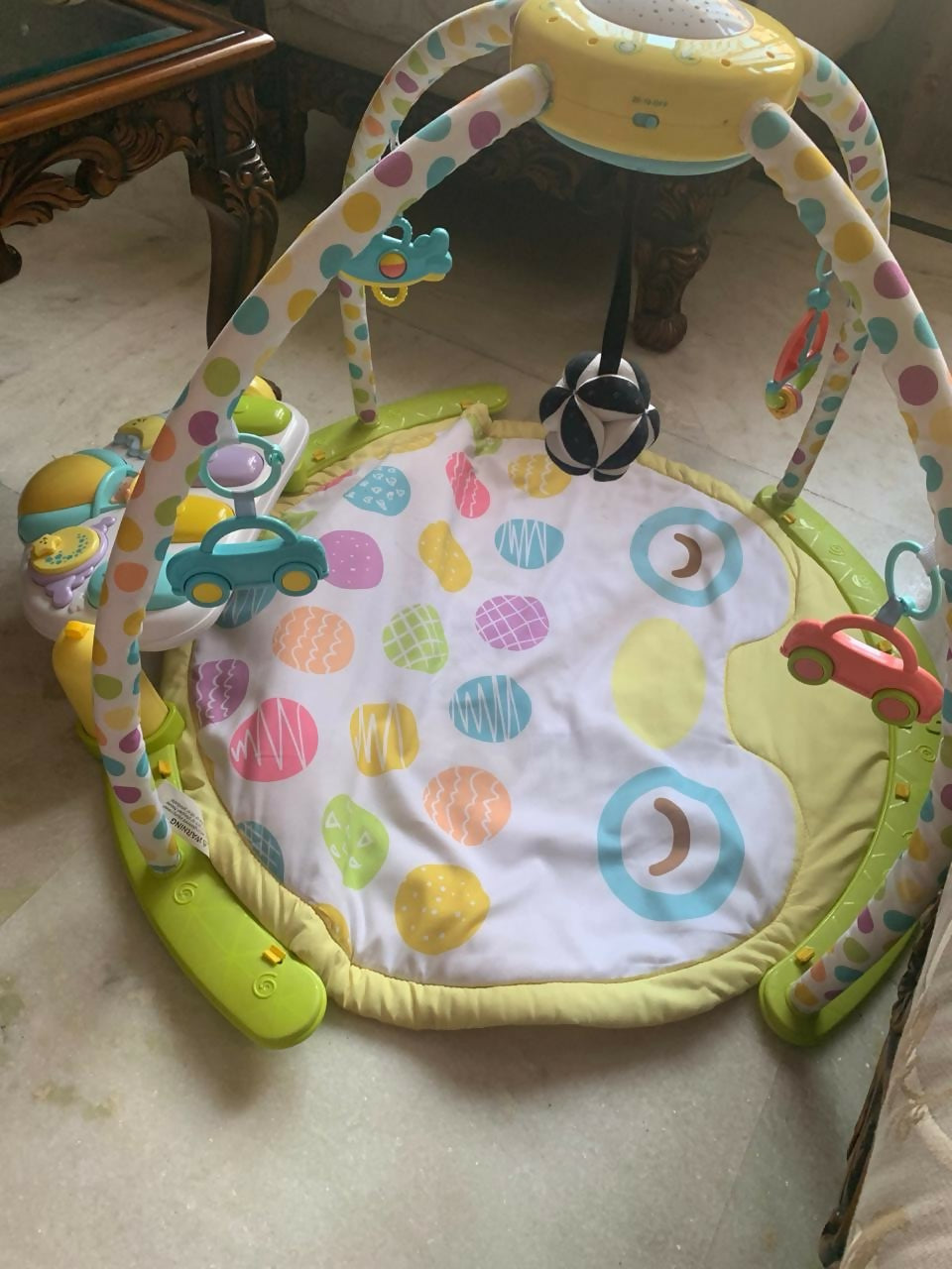 Engage and delight your baby with the R For Rabbit Playgym—offering a fun, interactive space that supports sensory development and motor skills!