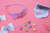 Lock up your little ones tresses with our new collection of hair accessories that are a must have for to instantly add glamour to any wardrobe. Update your little ones collection with this pretty hair accessory and she is all set for an updated look.