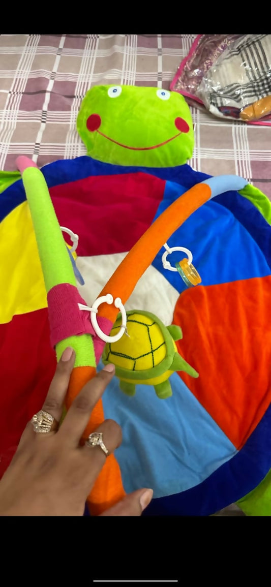 Shop now for the BABYHUG Playgym for Baby, offering a padded mat, detachable toys, and overhead arch to stimulate senses and promote development!