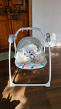 BABYHUG Galaxy Electric Swing with Remote - Grey - PyaraBaby