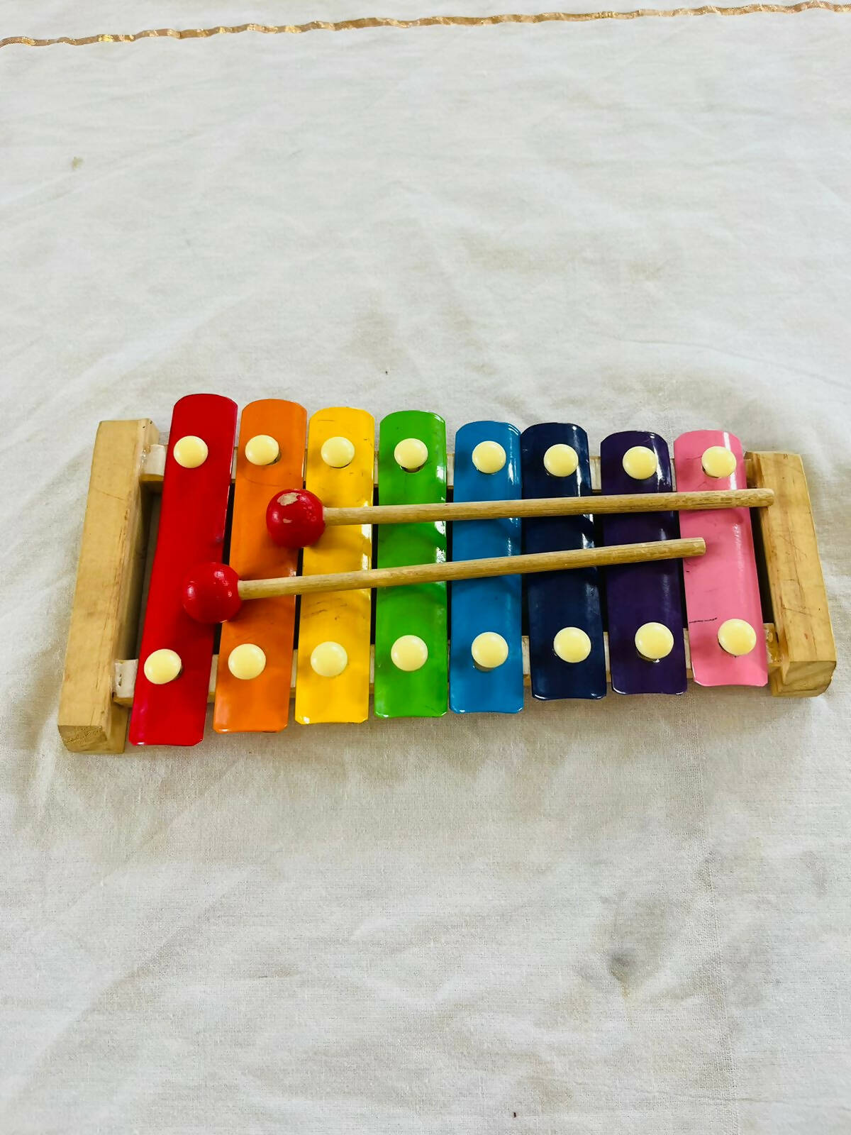 Ignite your child's imagination with the Wooden Xylophone and Car Game - a musical and interactive toy for hours of creative play!