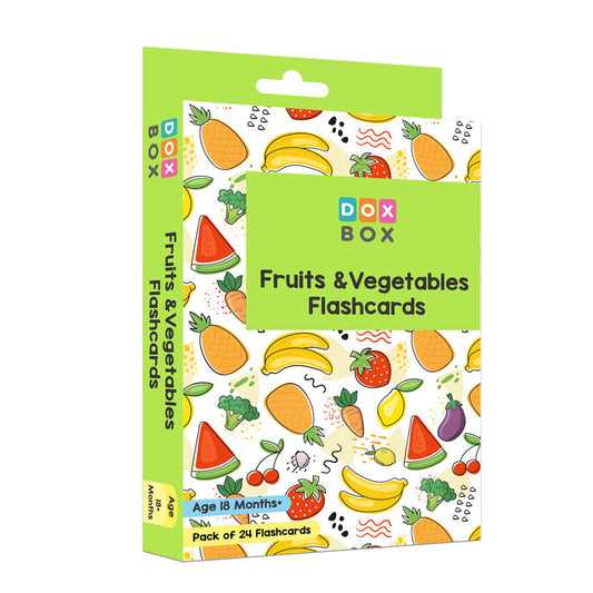 Fruits and Vegetables Flashcards - PyaraBaby