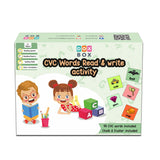 CVC words read and write flashcards - PyaraBaby