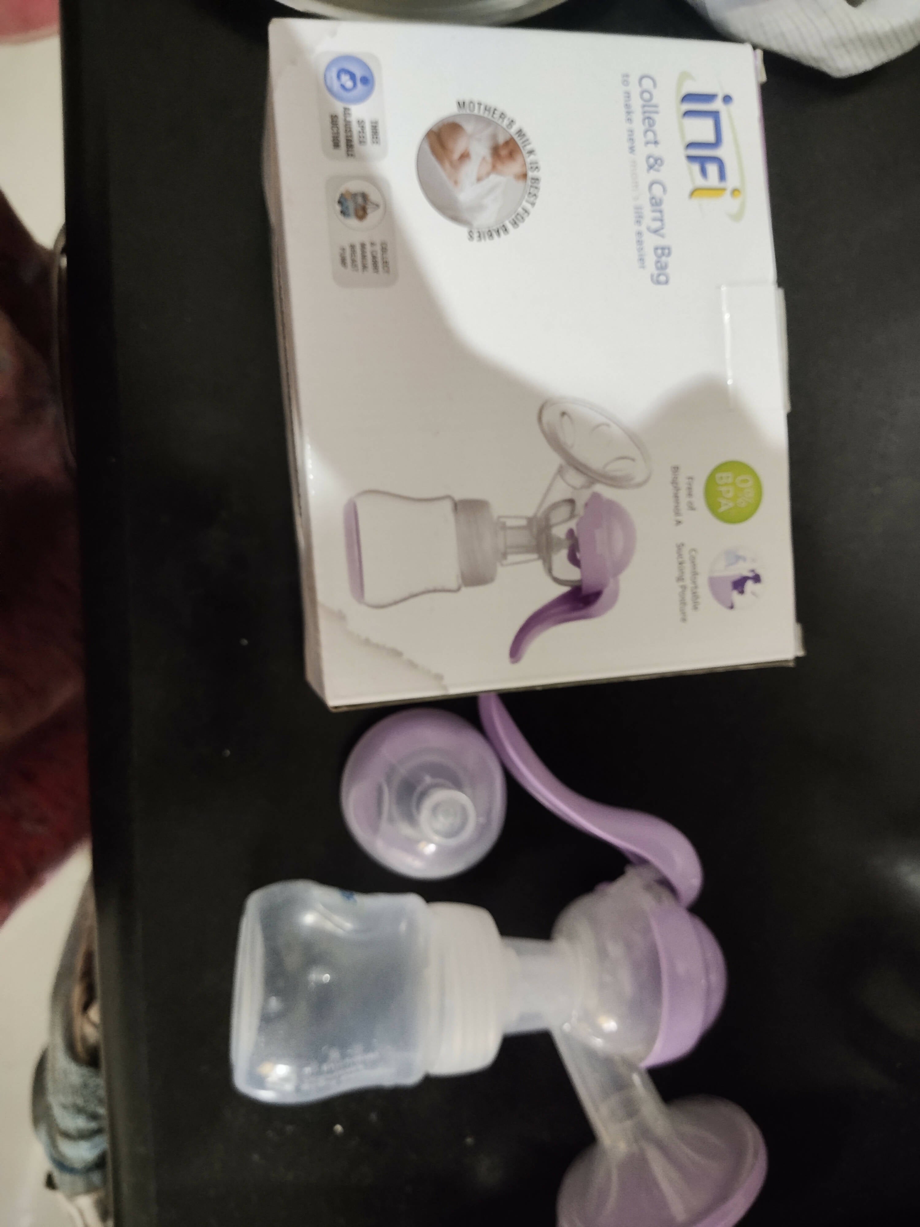 INFI Manual Breast Pump + MEE MEE nipple shield (Combo of 2) - PyaraBaby