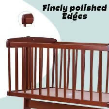 Baybee best sale wooden cradle