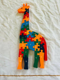 Ignite your child's imagination with our Wooden Giraffe Puzzle - a delightful toy that promotes learning and creativity!