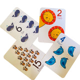 Number Flashcards and counting activity - PyaraBaby