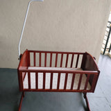 APPLE BABY Wooden Cradle - PyaraBaby