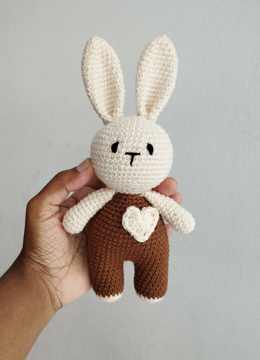 Crochet Chocolate bunny - PyaraBaby