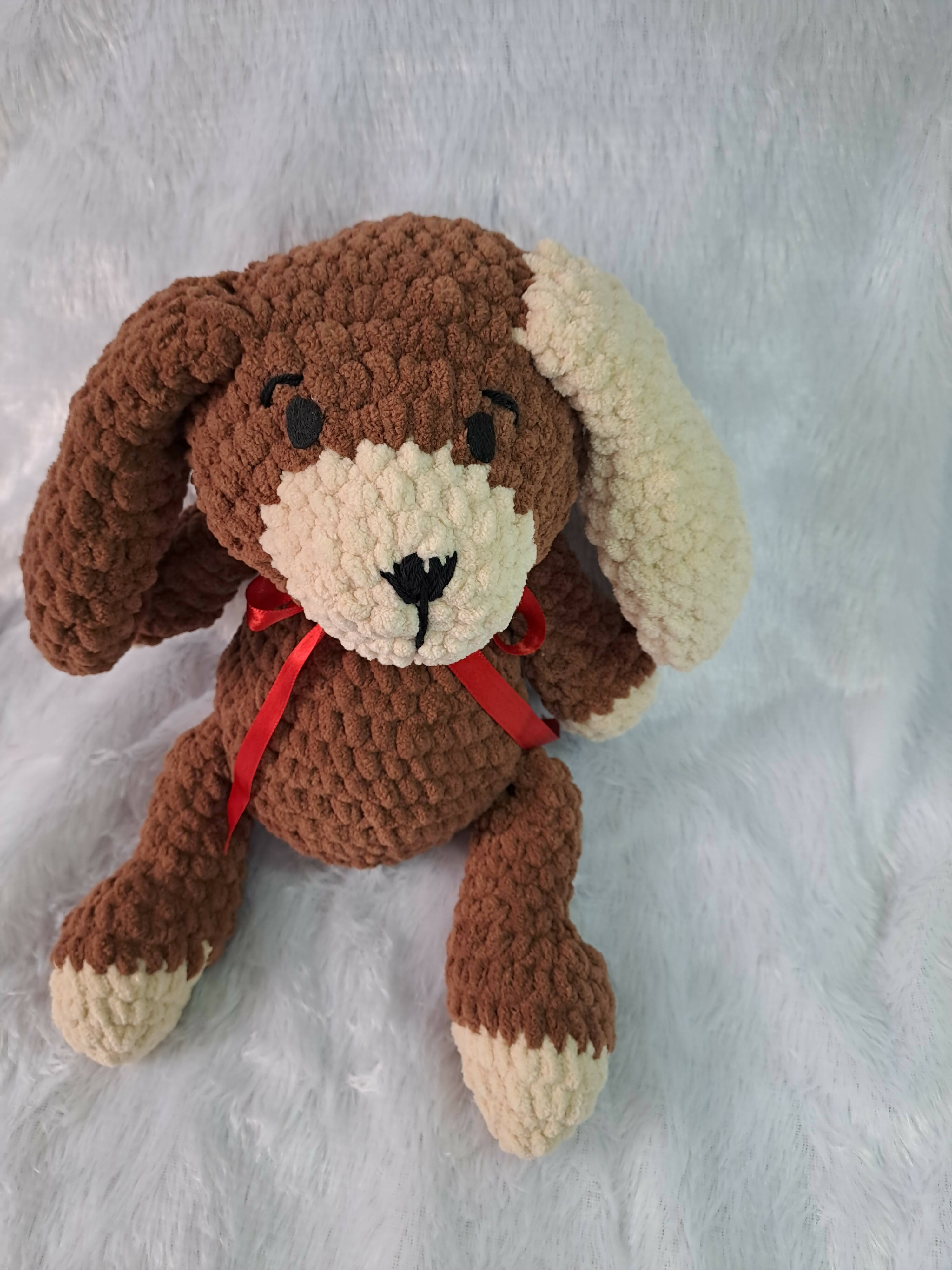 Crochet Plushie Dog - PyaraBaby