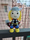 Crochet Handmade Thor Toy