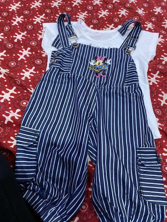 Dungaree with Top Set - PyaraBaby