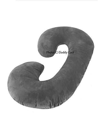 U Shape Pregnancy Pillow- Velvet fabric - PyaraBaby