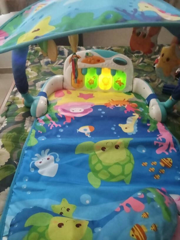 Magic lights and hot sale musical play gym