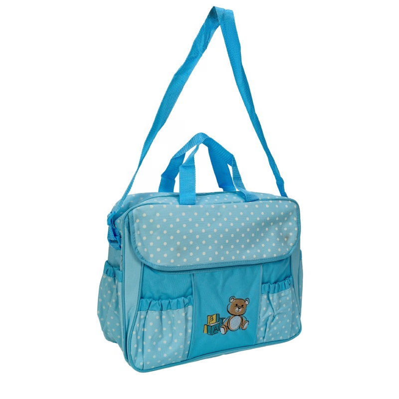 Baby Multipurpose Blue Diaper Storage Bag- Large - PyaraBaby