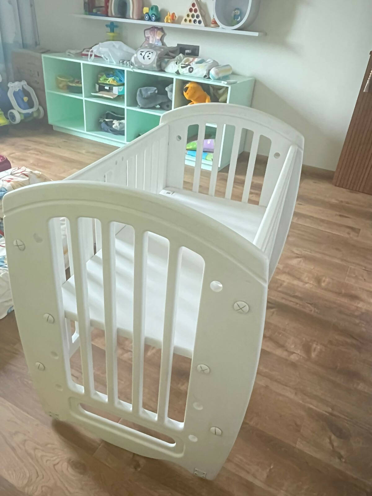 BABYHUG Cot/Crib, Dimensions: 107×71×100 cm - PyaraBaby