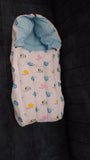 FISHER PRICE 3 In 1 Sleeping Cum Carry Bag with Apple Print - PyaraBaby