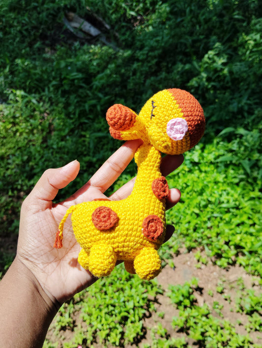 Crochet Giraffe toy - PyaraBaby