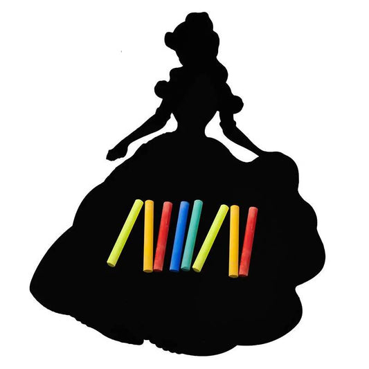 ILERANNGROW Princess Black Board, Educational Toy, Learning Board, Interactive Learning, Princess-themed Toy - PyaraBaby