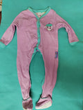 MI ARCUS 2 sleep suits - purple and white - PyaraBaby