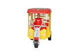 Toyz Zone Present E-Rickshaw Toy (Pull Back Action Toy) with 1 Small Car Free - PyaraBaby