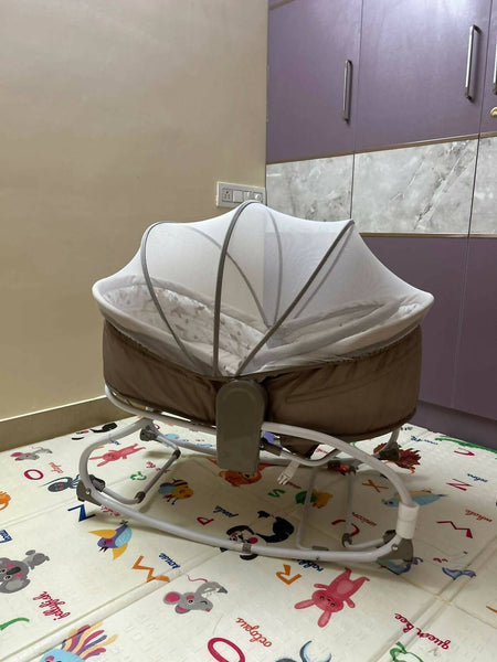 BABYHUG Opal 3 in 1 Rocker with Mosquito Net Without Toys PyaraBaby