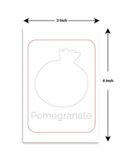 ILEARNNGROW Fruits - Vegetable Flash Cards, educational, preschool, kindergarten, fruit identification, vegetable identification - PyaraBaby