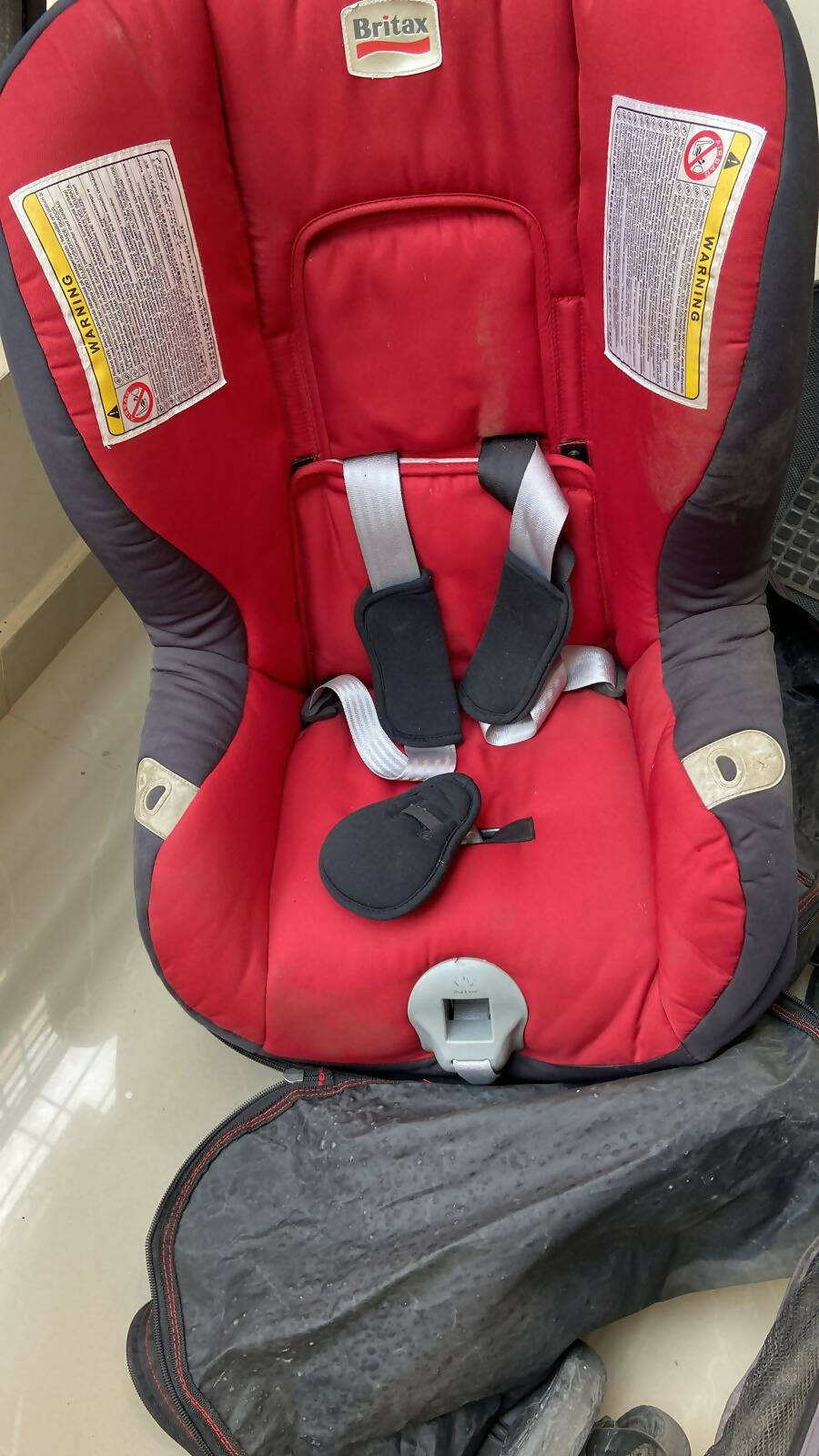 BRITAX Car Seat For Baby- Red - PyaraBaby