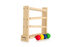 The wooden ball tracker, Constructed from high-quality, child-safe wood - PyaraBaby