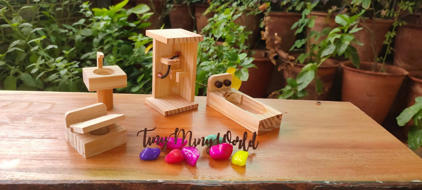 Wooden Simple Bathroom Toy - PyaraBaby