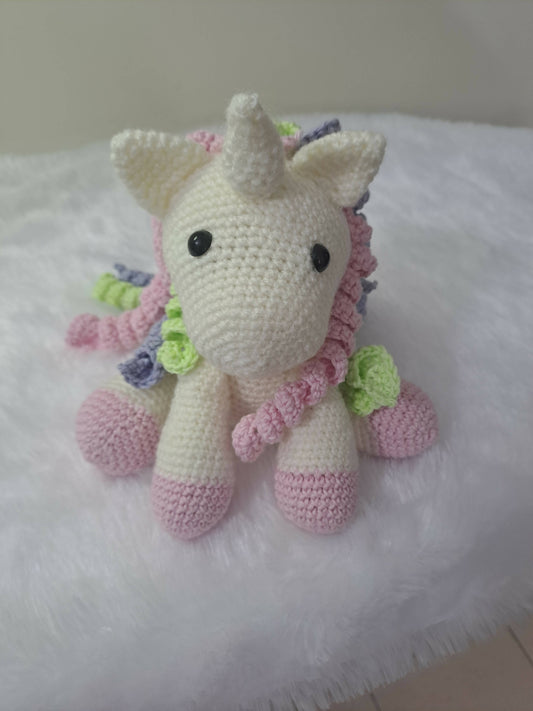 Crochet Handmade Unicorn Toy - PyaraBaby