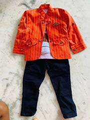 Shirt, Pant and Blazer Set for Baby Boy - PyaraBaby