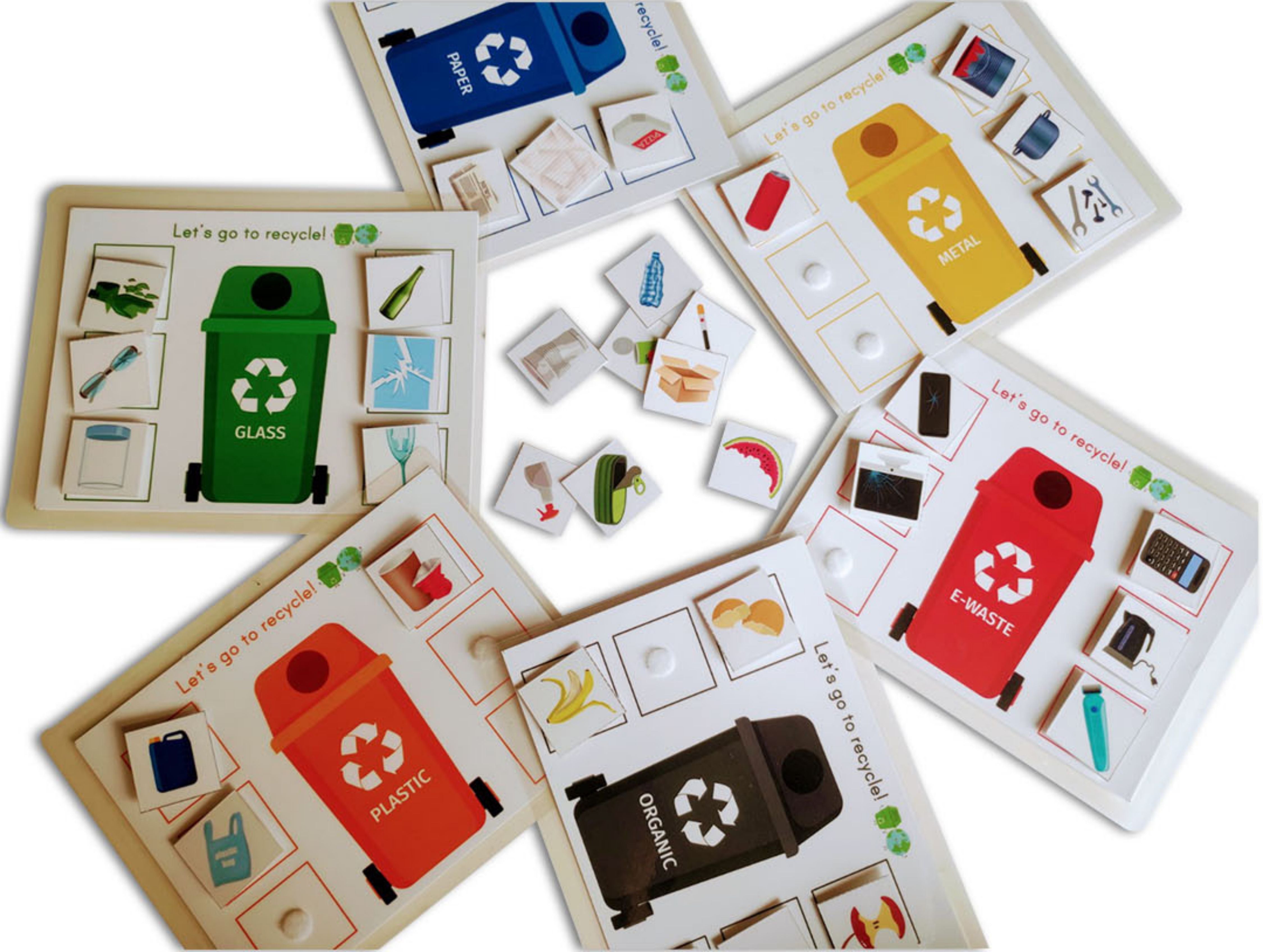 Waste New activity cards - PyaraBaby