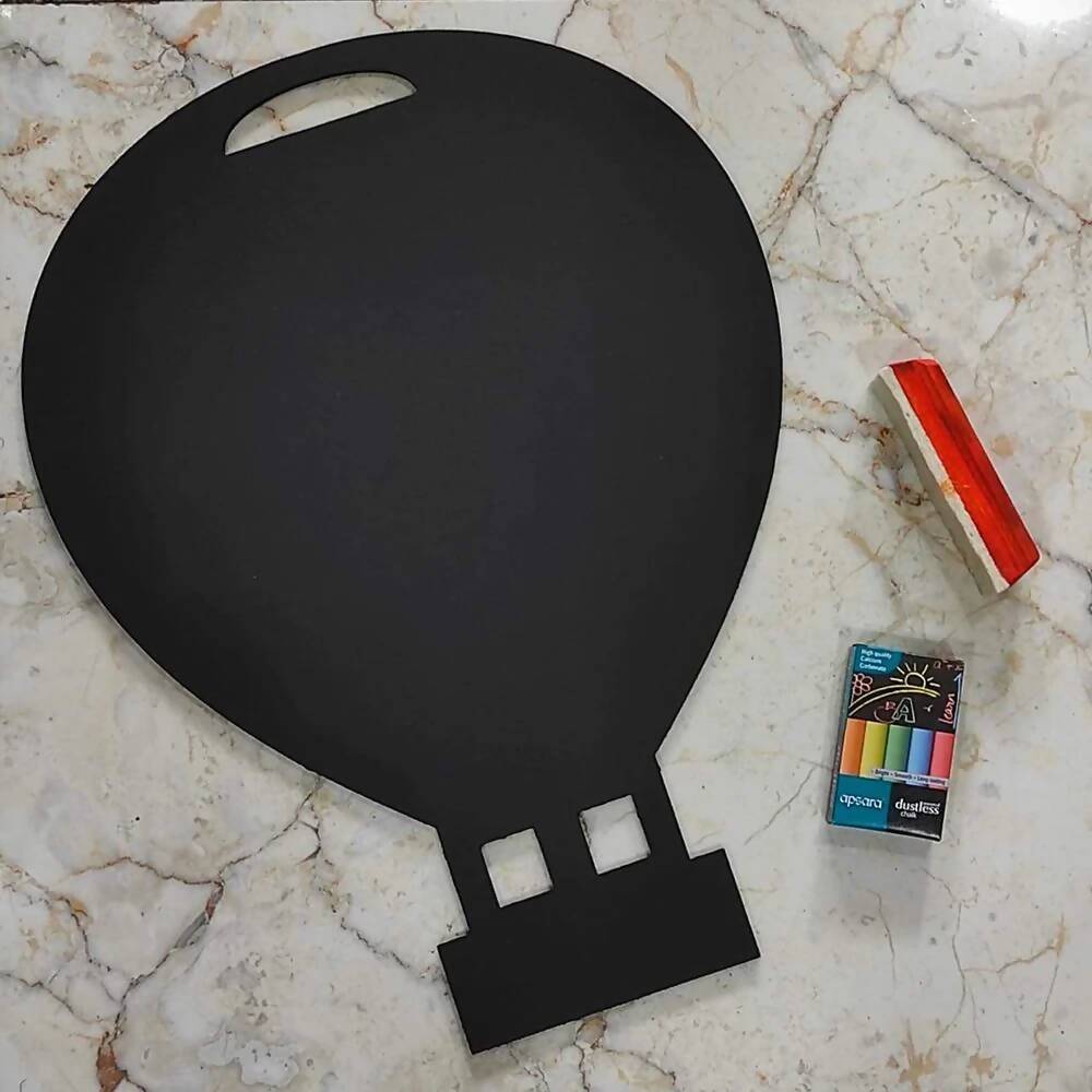 ILEARNNGROW Hot Air Balloon Black Board, Learning Board, Interactive Learning - PyaraBaby