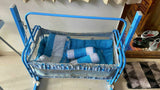 RISING STAR Cradle for Baby with Mosquito Net and Sleeping Set - PyaraBaby