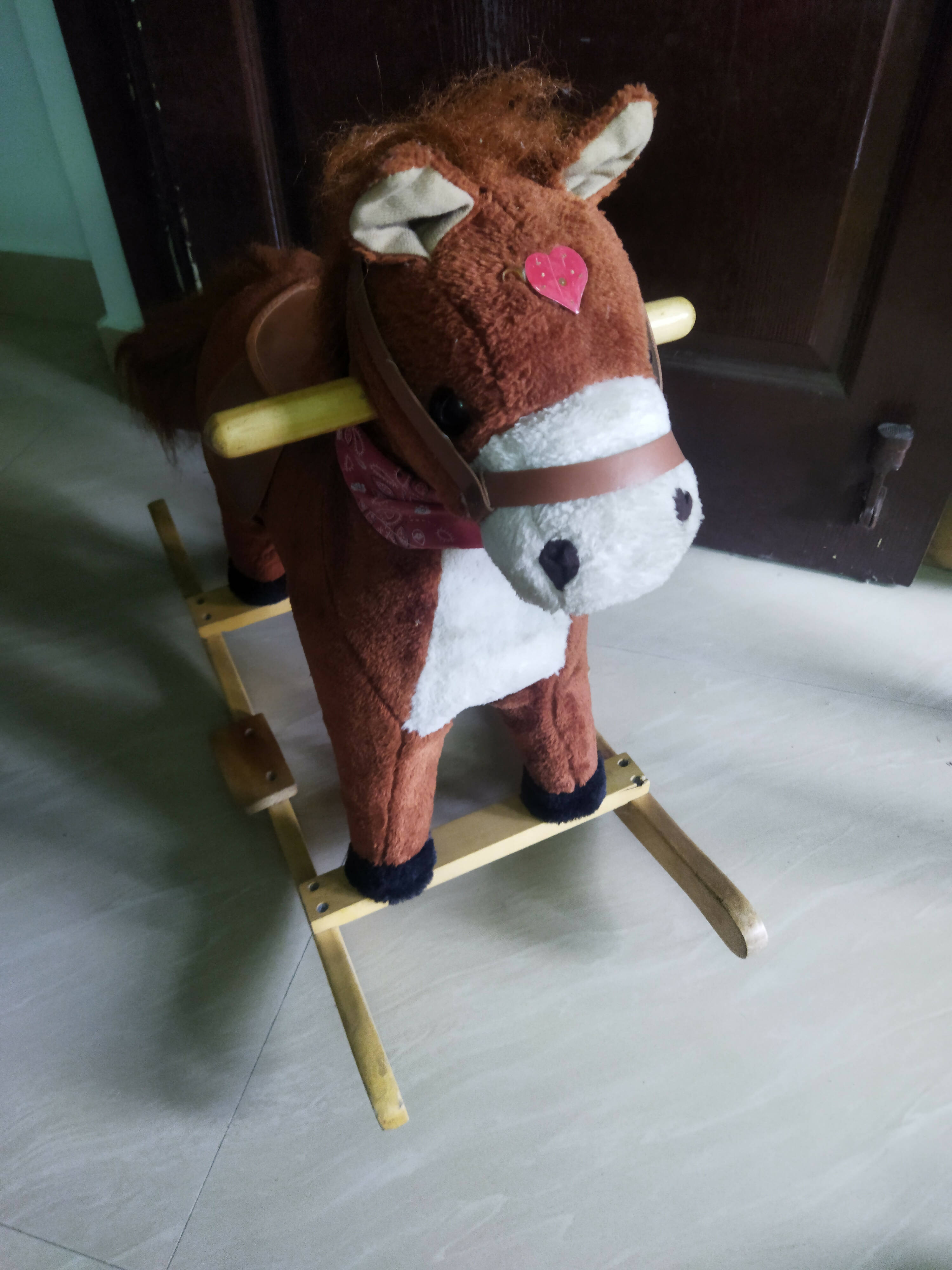 Wooden Horse Rocker - PyaraBaby