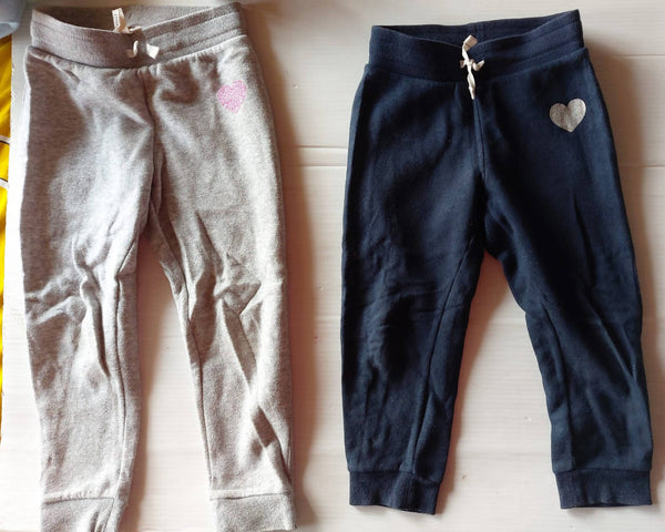Buy H&M Track Pants Set Of 2 for 3-4 Years Girls Online-  –  PyaraBaby