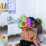 ILEARNNGROW Montesorri Motor Skill Cube, Interactive Learning, Fun Educational Game, Early Childhood Education, Montessori Method - PyaraBaby